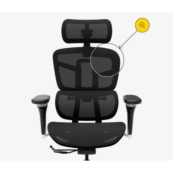 Фото - Кресло офисное Mealux S4 Air Black (арт. HF-S4 M/B)